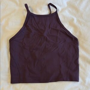 Lululemon Athletica Dark Purple Tank Top